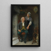 After the Engagements - Elizabeth Jane Gardner Bouguereau — framed artwork on a wall