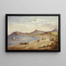 Vista de las colinas de Wicklow - Elizabeth Murray — cuadro enmarcado en la pared
