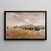 los exploradores de la Yeomanry en el veld - Elizabeth Southerden Thompson — cuadro enmarcado en la pared