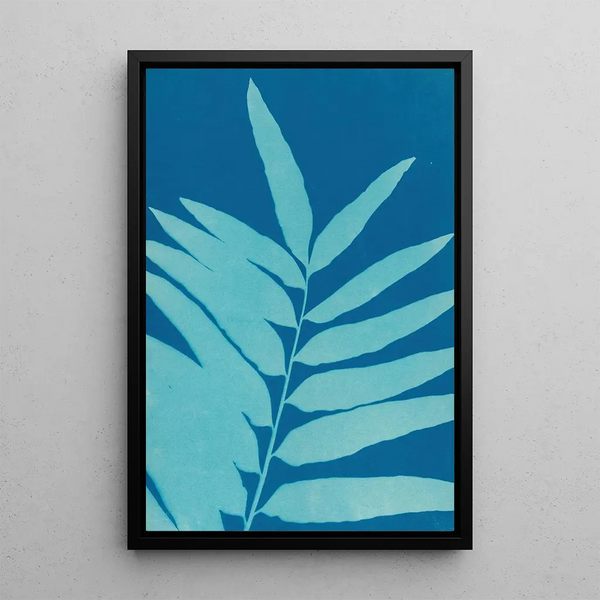 Helechos de Huntington Long Island Pl41 - Ella J C Hurd — cuadro enmarcado en la pared