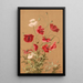Coquelicots - Ellen Fisher — cuadro enmarcado en la pared