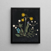 Álbum de flores en papel recortado pl. 06 - Ellen W. — cuadro enmarcado en la pared