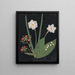 Flower Paper Cutout Album Painting pl. 18 - Ellen W. — framed artwork on a wall