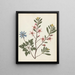 álbum de flores en papel recortado Pl20 - Ellen W. — cuadro enmarcado en la pared