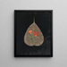 Álbum de flores en papel recortado Pl24 - Ellen W. | W — cuadro enmarcado en la pared