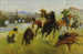 Tir depuis la lisière de la forêt - Elling William Gollings — artwork view