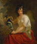 Nydia la hija ciega de Pompeya - Emanuel Gottlieb Leutze — vista de la obra