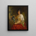 Nydia la hija ciega de Pompeya - Emanuel Gottlieb Leutze — cuadro enmarcado en la pared