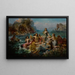 Neptune and the Water Nymphs - Emanuel Oberhauser — framed artwork on a wall