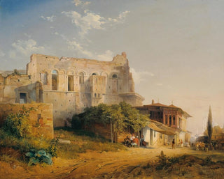 Palacio de Tekfur en Constantinopla - Emanuel Stöckler — vista de la obra