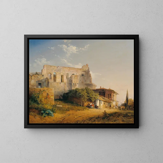 Palacio de Tekfur en Constantinopla - Emanuel Stöckler — cuadro enmarcado en la pared