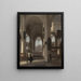 interior de una iglesia - Emanuel de Witte | Cuadro — cuadro enmarcado en la pared