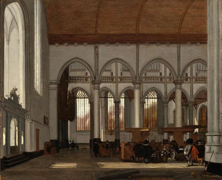 Emanuel de Witte - Interior of the Oude Kerk Amsterdam.webp
