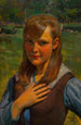 Retrato de una joven - Emil Alexay Olexk — vista de la obra