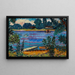 Lago de los bosques - Emil Armin — cuadro enmarcado en la pared