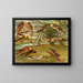 Bacurau, the white of the beaches - Emil August Göldi — framed artwork on a wall