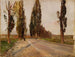 Boulevard des Peupliers près de Plankenberg - Emil Jakob Schindler — artwork view