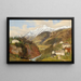 Bad Gastein - Emil Ludwig Lühr — cuadro enmarcado en la pared