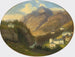 Gamskogel en Gastein con la iglesia de San Nicolás - Emil Ludwig Lühr — vista de la obra