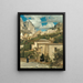 Vista de Capri - Emil Lugo — cuadro enmarcado en la pared