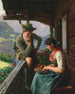 Una serenata - Emil Rau — vista de la obra