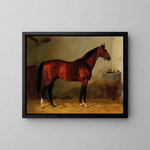 Chamant - Emil Volkers — cuadro enmarcado en la pared