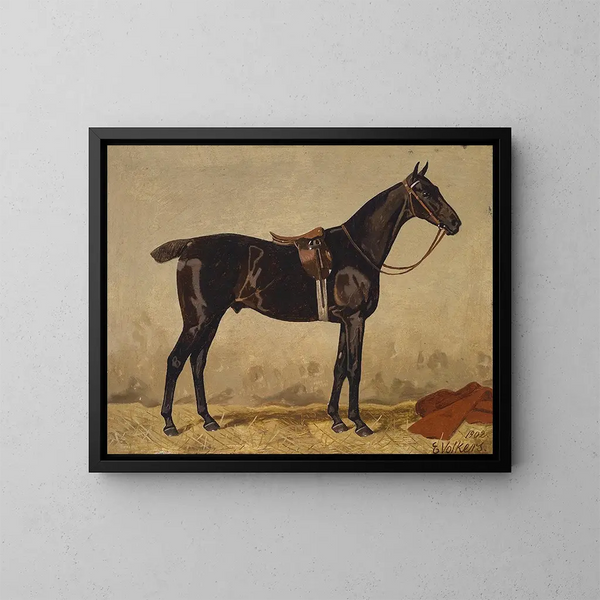 Rappes dans le paisaje - Emil Volkers — cuadro enmarcado en la pared
