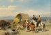 campesinos rumanos con patrulla - Emil Volkers — vista de la obra