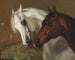 Dos cabezas de caballo - Emil Volkers — vista de la obra