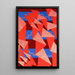 Prismes20 - Émile-Allain Séguy — framed artwork on a wall