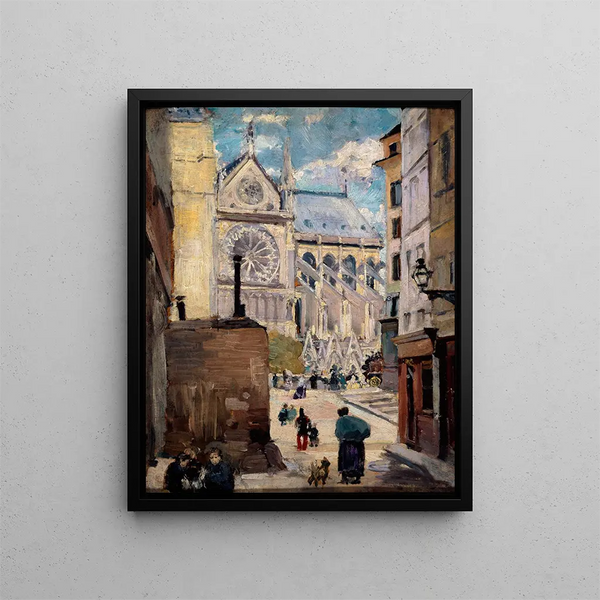 Emile Antoine Guillier - NotreDame vue de la rue de lHtelColbert.webp