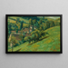 Vista de Molosmes - Émile Bernard — cuadro enmarcado en la pared