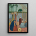 Los márgenes del Nilo - Émile Bernard — cuadro enmarcado en la pared