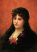 Retrato de una española - Émile Eisman-Semenowsky — vista de la obra