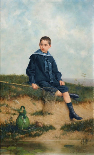 Emile EismanSemenowsky - The little fisherman.webp