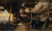 Landscape Painting of Capri called the Tibère Road - Émile François David — artwork view
