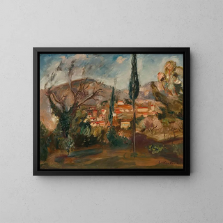 Cap Brun - Émile Othon Friesz — cuadro enmarcado en la pared