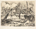 de la Cuenca portuaria de Kattendick en Amberes - Émile Othon Friesz — vista de la obra