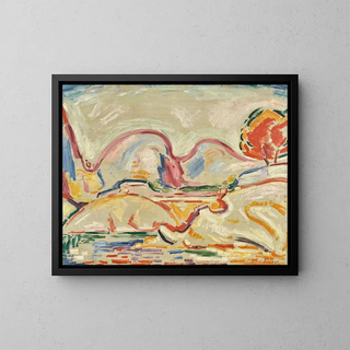 La Ciotat - Émile Othon Friesz — cuadro enmarcado en la pared