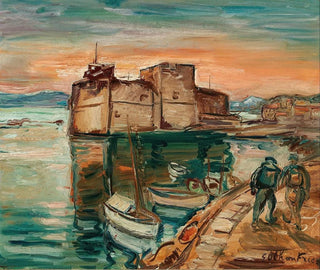 La Costa Azul - Émile Othon Friesz — vista de la obra