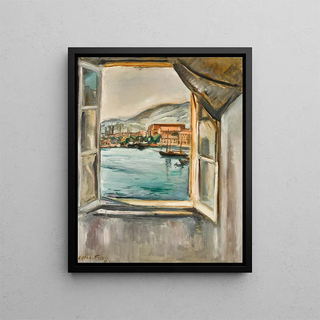 Emile Othon Friesz - La fentre sur le port de Toulon.webp