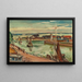 Salida del puerto en Honfleur - Émile Othon Friesz — cuadro enmarcado en la pared