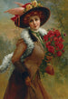As beautiful as a rose - Émile Vernon — artwork view