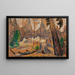Interior de bosque - Emily Carr — cuadro enmarcado en la pared