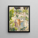 Pomegranate - Emily Sargent — framed artwork on a wall