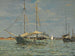 The Green Fishing Boat - Emma Ciardi — artwork view