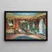 Vista de un interior 1867 - Emma Roberts — cuadro enmarcado en la pared
