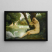 Leda y el Cisne - Emmanuel Benner — cuadro enmarcado en la pared