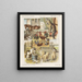 Domestic Animals - Emrik Binger — framed artwork on a wall