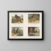 Animal Disappeared Painting - Emrik Binger — framed artwork on a wall